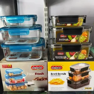 Delight Feel Fresh Food Container 3Pcs Gift Set