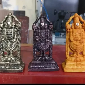 Metal Lord Tirupati Balaji Idol 1pc Gift Set