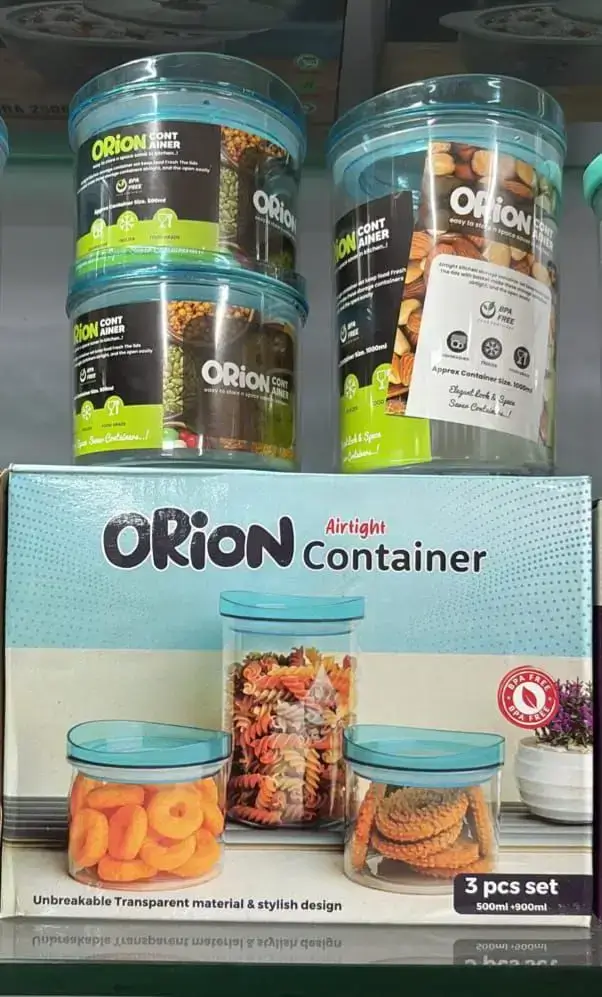 Orion Airtight Container 3Pcs Gift Set